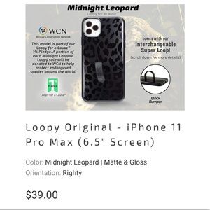 Loopy case iPhone 11 Pro Max screen 6.5 righty MAKE OFFER